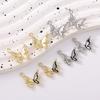 5pcs Cute Rhinestone Charms Pendants for Jewelry Making Earrings Bracelet DIY Handmade Necklace Accessories