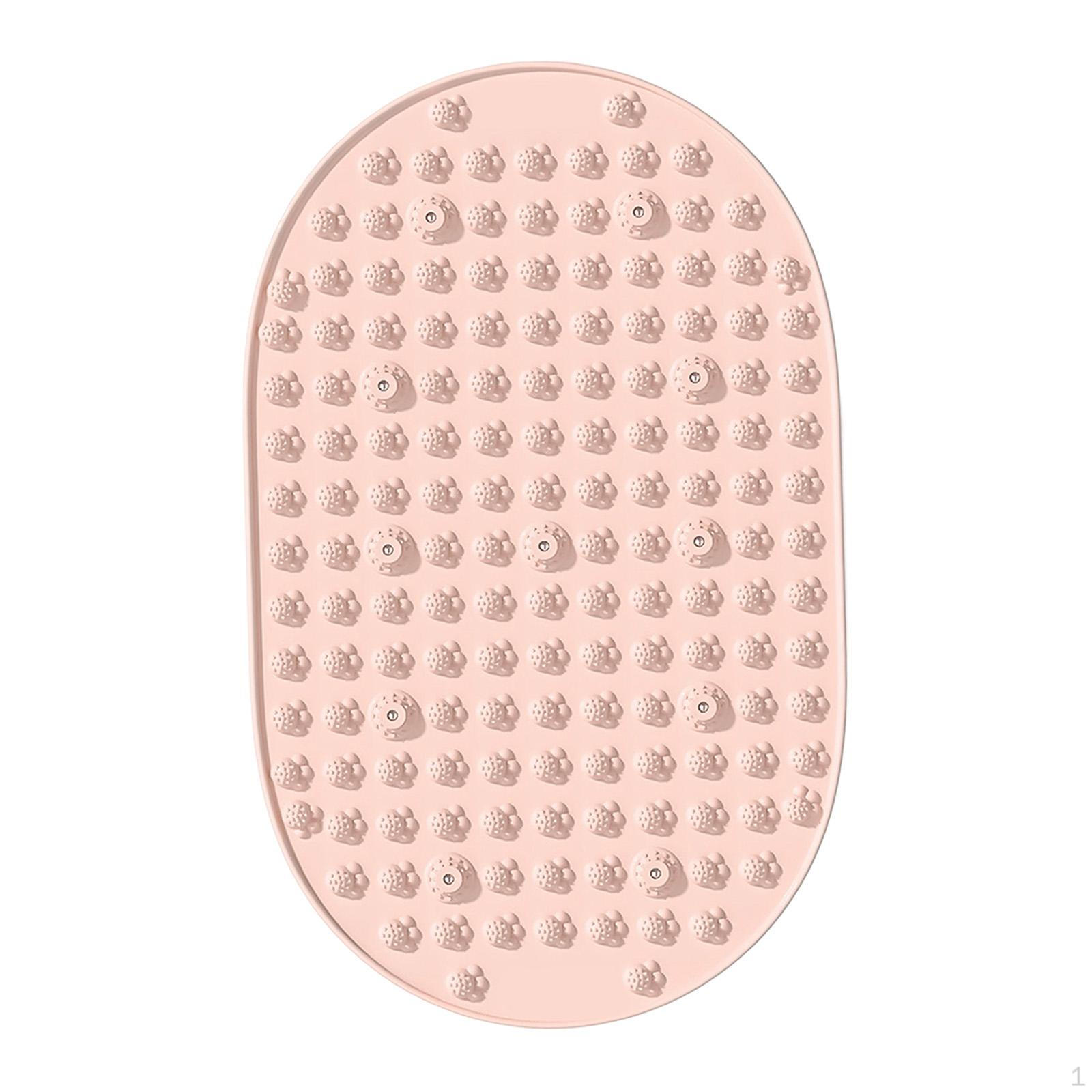 

Acupressure , Foot Cushion, Easy to Clean, Non-slip, for Reflexology Massage, Walking Pink Paw Shaped