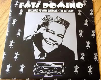 7-Zoll Schallplatte FATS DOMINO - Walking To New Orleans / The Fat Ma UP36525 United Artists 1979 UK Rock Gebraucht