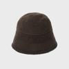 ThIs Is Never THat Crochet Bucket Hat Brown