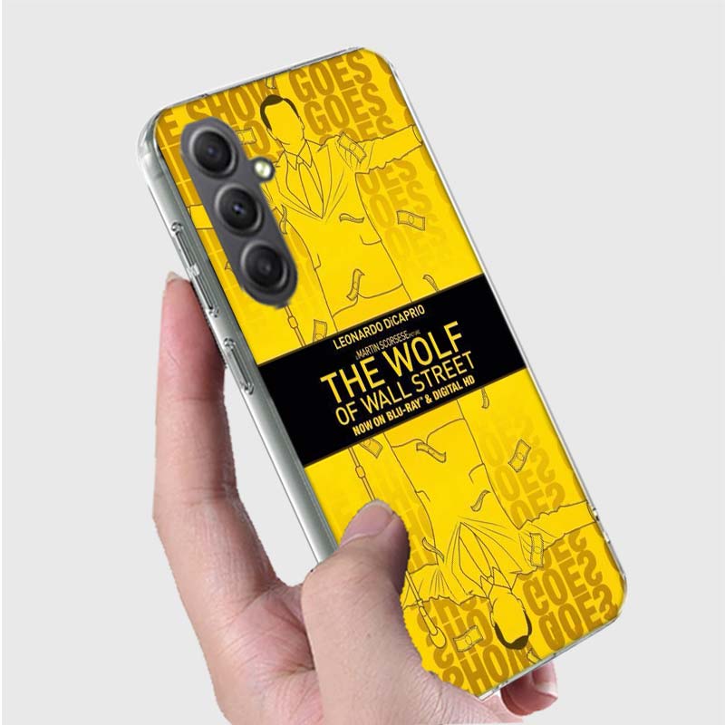 The Wolf of Wall Street Movie Phone Case for Samsung A16 A26 A36 A56 A17 A37 A57 A07 A06 A02S A03 A04S A05S Galaxy Note 20 10 A5