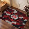 FC St. Pauli Voetbal Print Kristalfluweel Tapijt, Comfortabel Waterabsorberend Antislip Binnen Vloerkleed