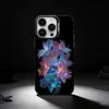 Neon Glow Flowers Phone Case For iPhone 17,16,15,14,13,12,11 Plus,Pro Max,XS,Colored silver phone case