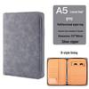 Custom Business Notebook with Zipper Bag - Multifunctional A6/B5 Notepad & Manager Folder