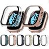 Case Cover and Tempered Glass Screen Protector For HUAWEI Honor watch4(TMA-L19) Frame High Quality PC Slim Protective Accessorie