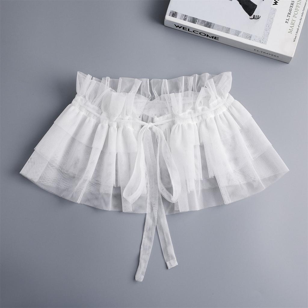 Shirt Detachable Collar Shoulder Wraps Shawls for Women Small Fake Collar Decorative Sweater Blouse Tops Shirt False Collar