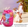 Outdoor Children Sundries Organizer Storage Bag Mesh Swimming Bag Kids Shell Bags Beach Bag
