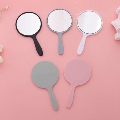Handheld Makeup Mirror Round Vanity Mirror With Handle Hand Mirror Cosmetic