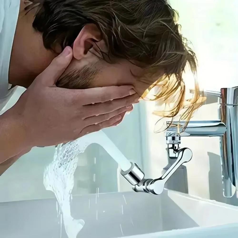 2pcs Faucet Extender, ABS Robotic Arm,Single Mode,1080° Rotating