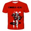 Kinderkleidung Jungen Kinder Cobra Kai T-Shirt Kleidung Kurzarm Cartoon Sport T-Shirt Kostüm Baby T-Shirts Sweatshirts