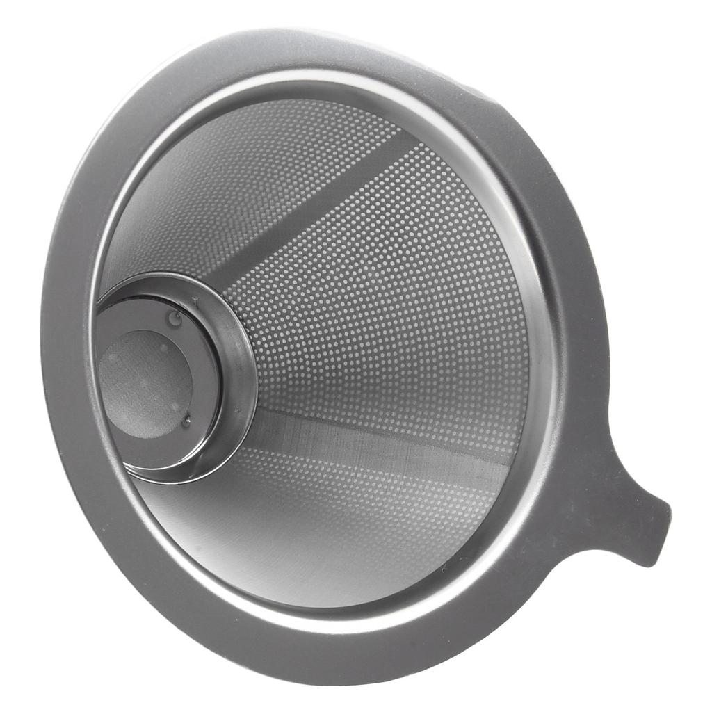 Funnel Coffee Filter Dripper Filter Tea Strainer Stainless Steel Pour Over Cone New