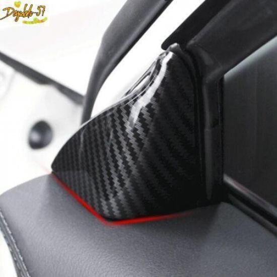 For Mazda CX-5 2017-22 Car Front Door Window Triangle A Pillar Colum Cover Trim