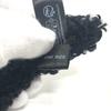 Sergio Rossi SR MUPPET Headband Band Headband Katyusha Faux Fur Black