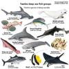 Polar Wildlife Miniature Figures Plastic Sea Life Model Aquarium Decor For Desk And Study