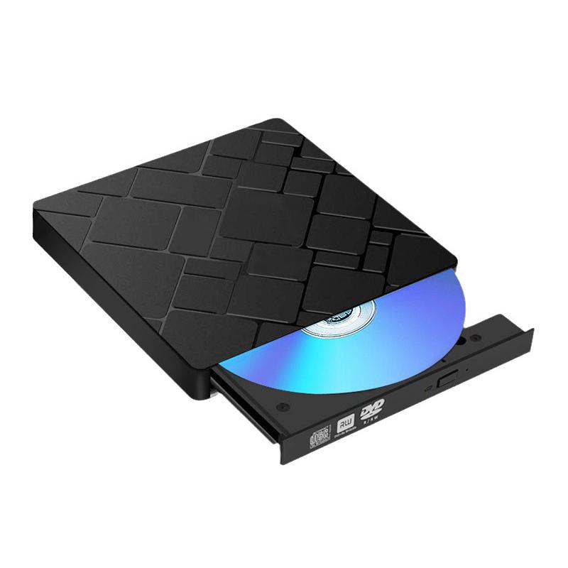 Typec+USB 3.0 Externes Blu-Ray-Laufwerk CD24X High-Speed-Laufwerk Werkzeuge Und Brennschreiber-Adapter DVD CD Extern Multifunktion A3Y9