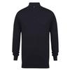 Henbury Mens Quarter Zip Jumper