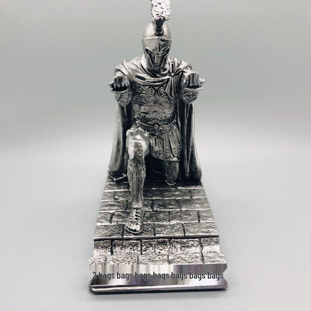 Executive Bronze Warrior Pen and Phone Holder