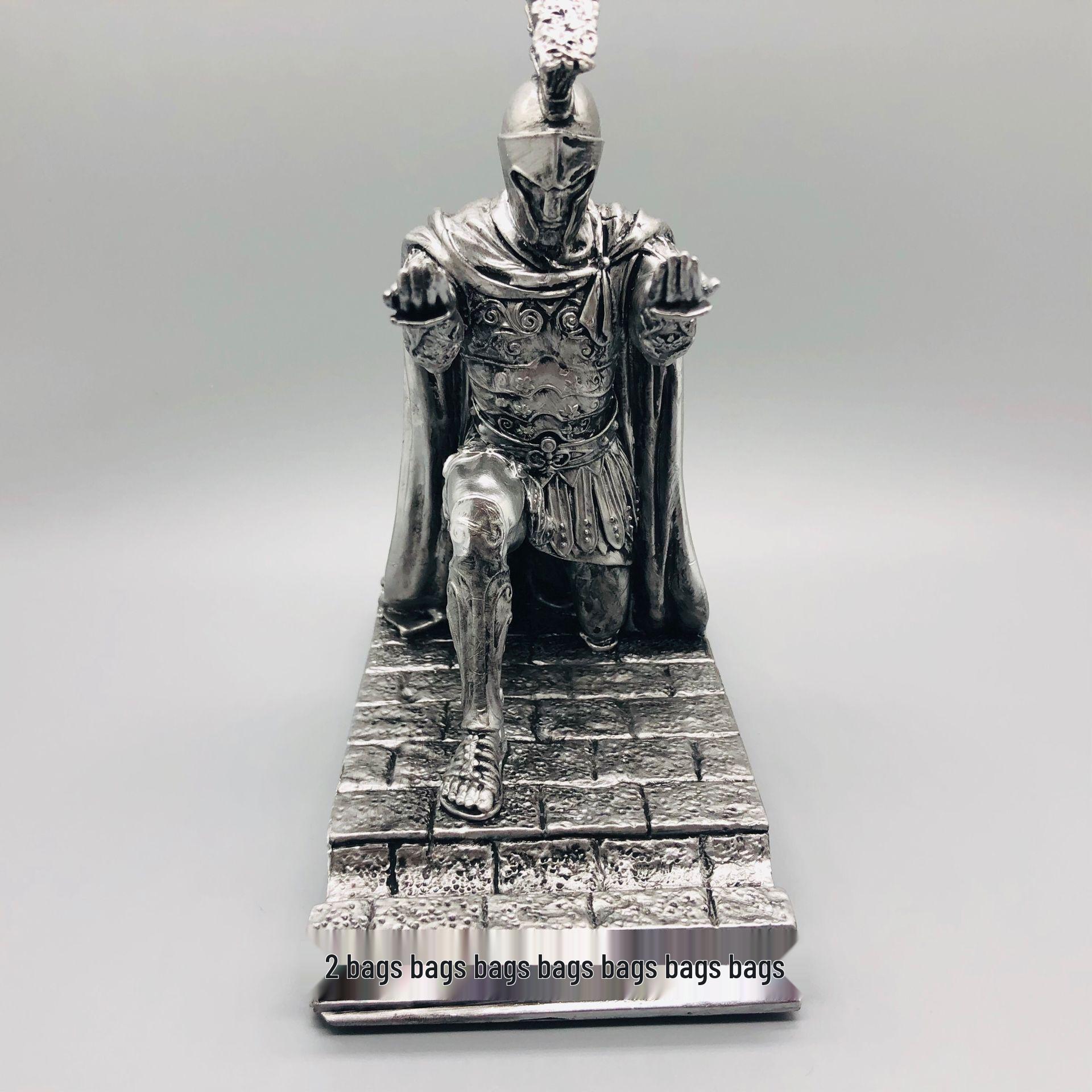 

Ручка и подставка для телефона «Исполнительный бронзовый воин» Warrior Pen Holder & Phone Stand (with Sword)