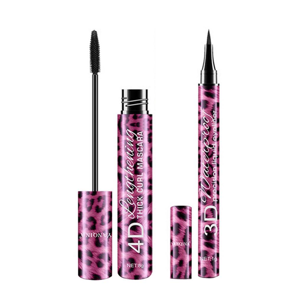 2019  Жидкая стойкая черная тушь для ресниц Растягивающая Утолщающая Подкручивающая Цветная C 5 мл