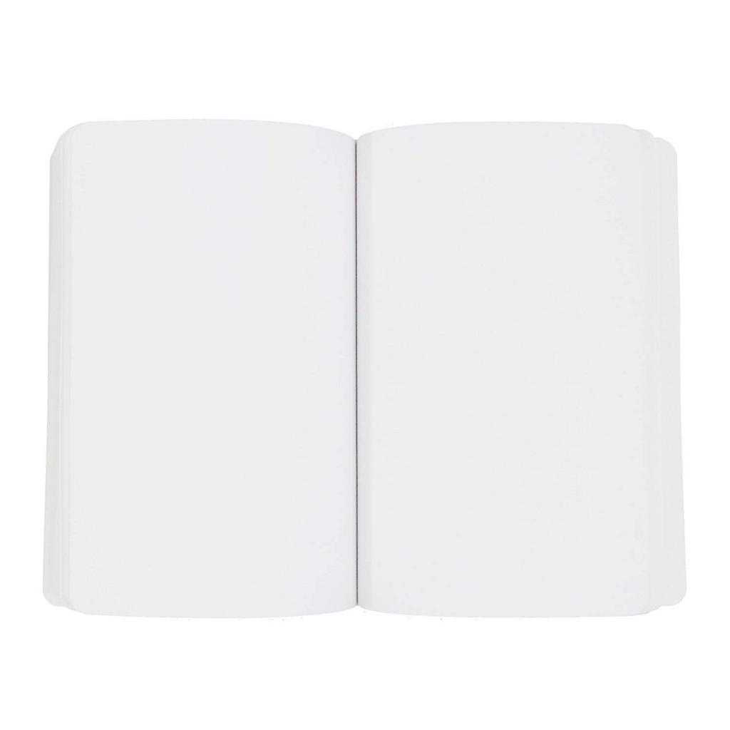 LAURET BLANC Unruled Notebook- A5, 150 Plain Pages, 90 GSM Natural Shade, Paperback