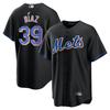 Teljesen hímzett New York Mets Szám. 39 Diaz Férfi Baseball Meccsmez