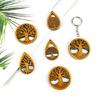 Resin Casting Silicone Mold Tree Life Keychain Pendant Jewelry Mould DIY