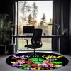 Sprunki Printed Round Rug Carpet Chair Rug Area Rug Entryway Doormats,for Office Chair Living Room Bedroom Kitchen Room.