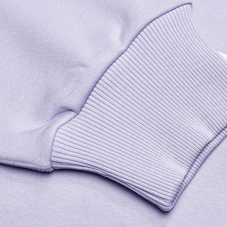 FILA Original Warm Comfortable Skin-Friendly Soft Letter Sweatshirt Women sweatshirt Light-Purple F11W349225F-VT