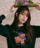 ROLAROLA Rola Beanie Puppy Sweatshirt Black