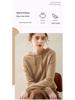 Women's Cashmere Hooded Sweater - Autumn/Winter Loose-Fit, Casual, Long-Sleeve Knit Pullover