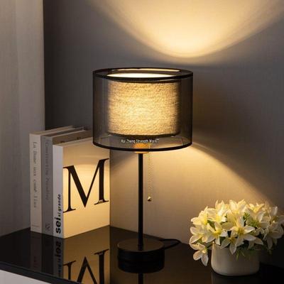 Luxury Touch Sensor Bedside Table Lamp – Warm, Dimmable Light for Bedroom Ambiance