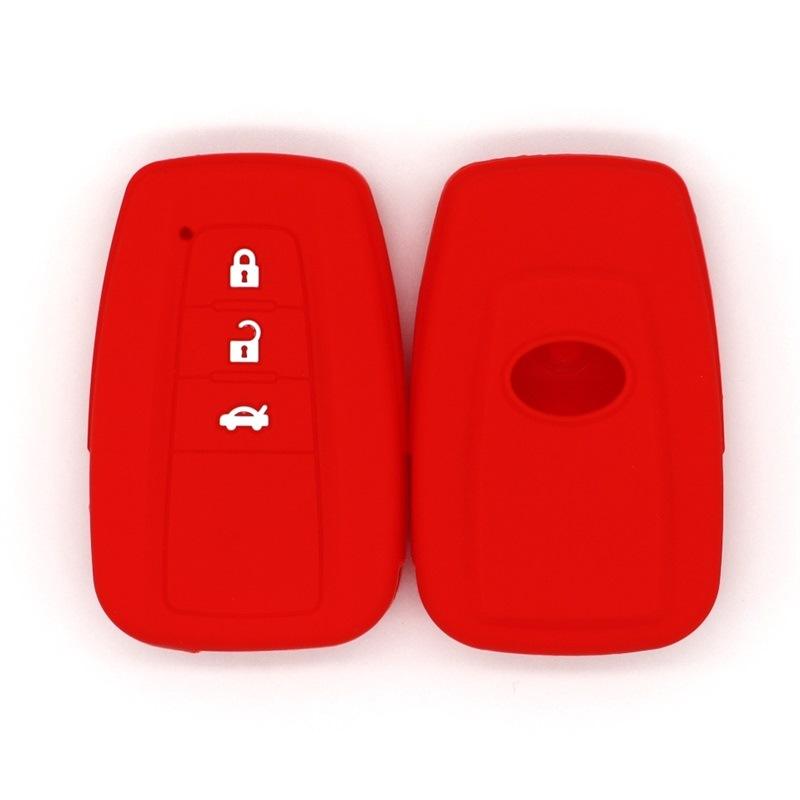 Smart and high-quality key covers suitable for Toyota Crown, Corolla, Reiz, RV4, Domineering, Camry, CHR, silicone key pouches
