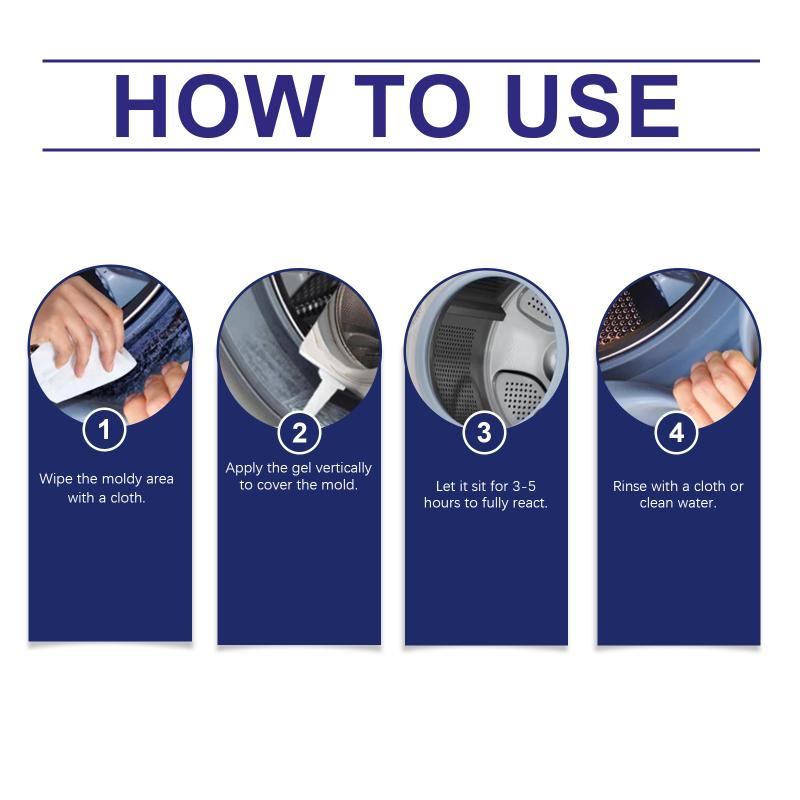 Household Cleaning Decontamination Gel Bathroom Kitchen Decontamination Brightening Clean Polishing Oil Cleaning