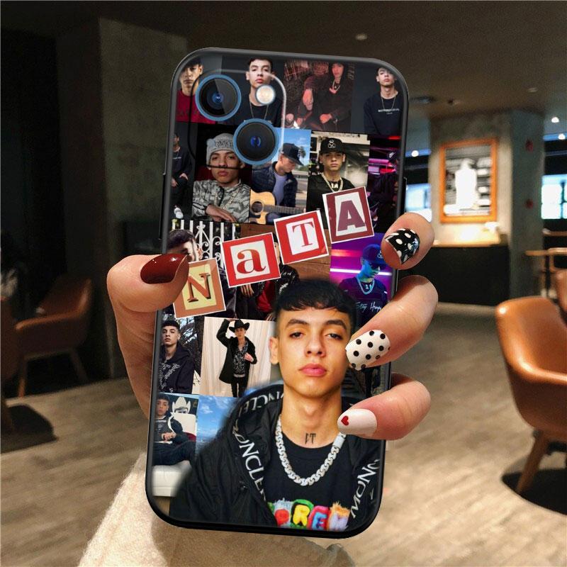 Natanael Cano Shell Phone Case for Samsung Galaxy S20 S21 S22 Ultra FE Plus A21S A22 A24 A25 A26 A30 A30S A31