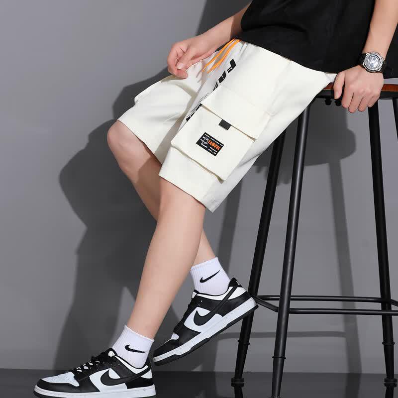 Men s Summer Loose Fit Cool Cargo Shorts XL