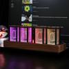 E-commerce Desktop Nixie Tube-Style Alarm Clock with Network Sync and Timer, Creative Design, No Assembly Required