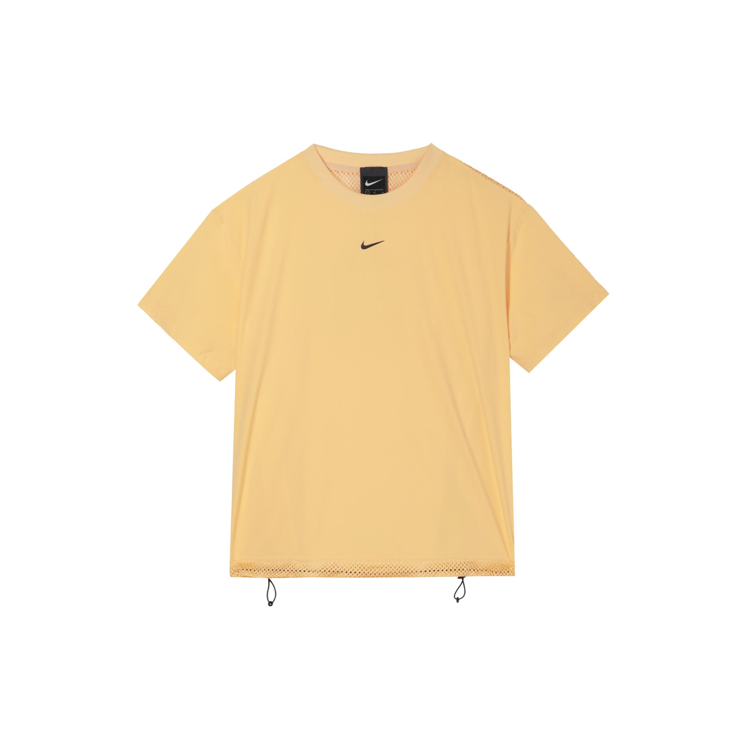 (WMNS) Nike Sportswear Tech Pack Logo Printing Round-neck Orange Light orange Women s DC8116-884 M