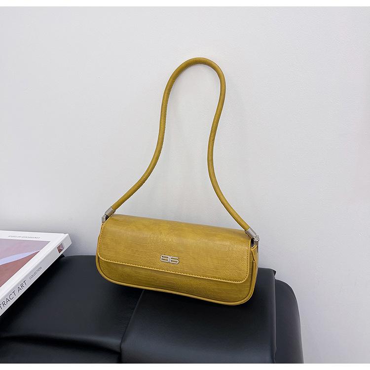 

Internet celebrity versatile Korean bag women 2025 new summer simple casual shoulder bag senior sense baguette armpit bag
