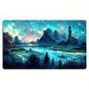 Xxl Magic Game Mat Tcg Ccg Trading Card Table 35x60cm Playmat Rule Area Rubber Mouse Pad For Party Gamer Pc Accessory Laptop Rug