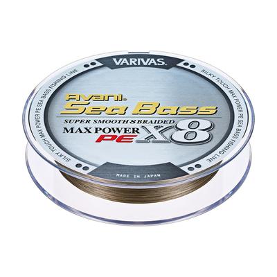 VARIVAS Avani Seabass PE Max Power X8 8-fach Goldfarben, Schnur, 150m, 1.2, 24.1lb,