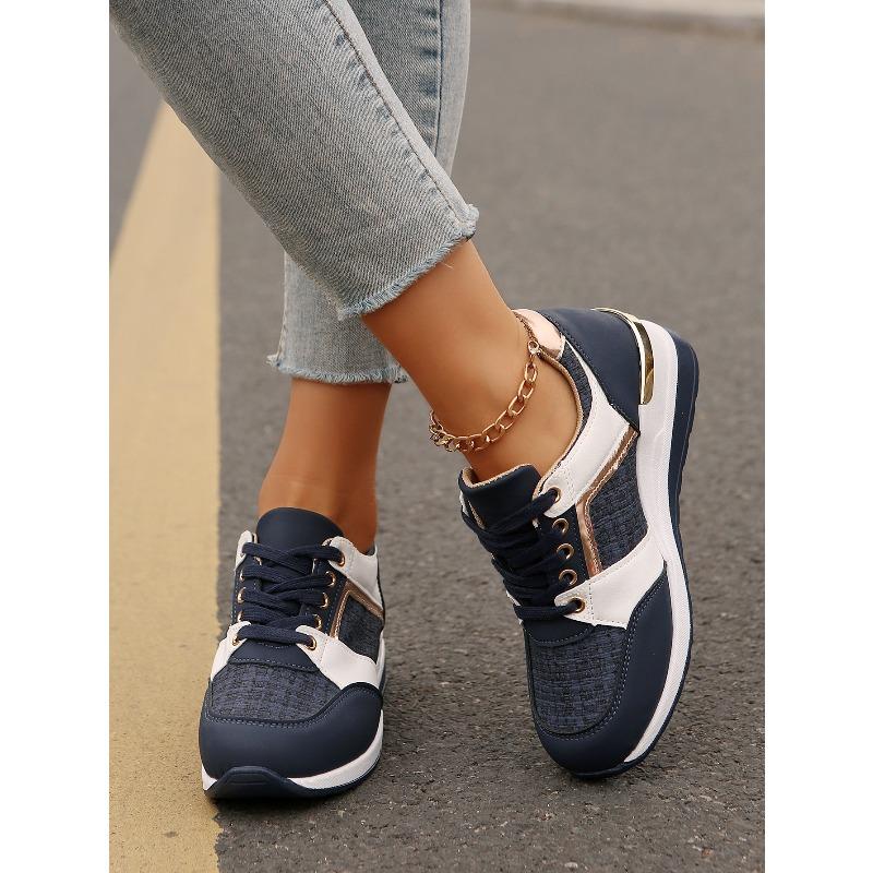 Women's Sport Casual Shoes, Fashionable Wedge Heels, Thick Sole, Casual Sport Women's Single Shoes, Women's Shoes
