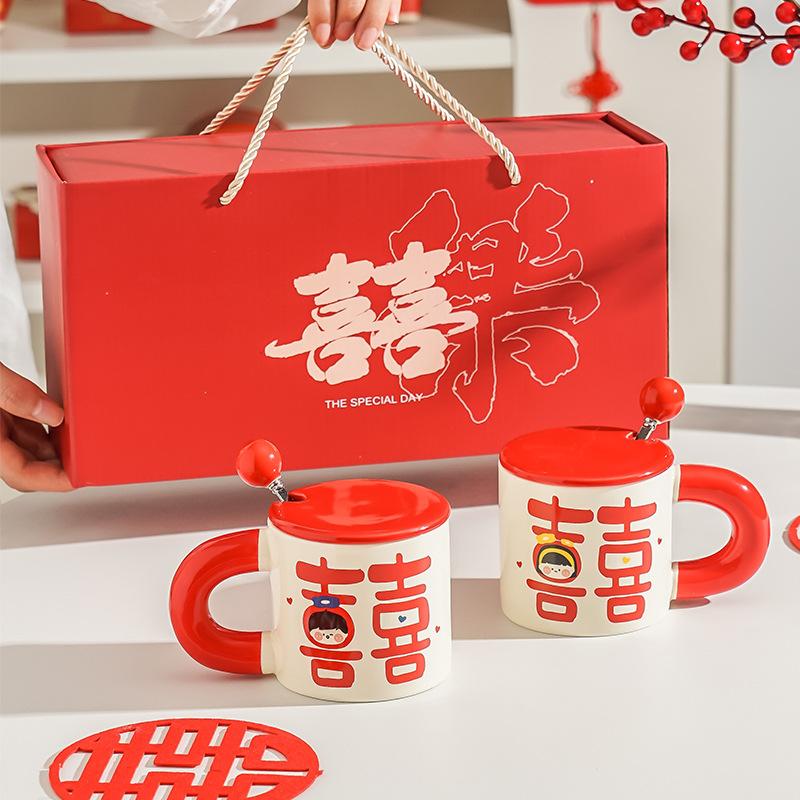 Wedding Gifts, Practical Engagement Gifts For Newlyweds And Brides, A Pair Of Water Glasses, Wedding Souvenirs