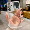 Camera Protector Lens Film Phone Cases For Samsung S25 S 25 S25FE FE Plus S25Plus Edge Ultra Transparent TPU Silicone Back Cover
