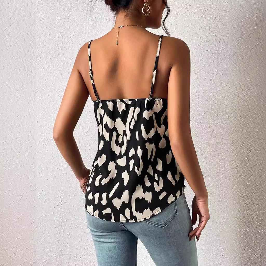 YYFS Women's Fashion Casual Summer Spring Sleeveless V-Neck Blouses & Shirts