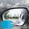 2pcs PVC Anti-fog Mirror Protector Sticker Waterproof Rainproof Clear Vision Protective Film for Vehicle Rearview Mirror