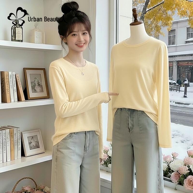 Urban Beauty Snowflake Cotton Cool Long Sleeve T-Shirt M