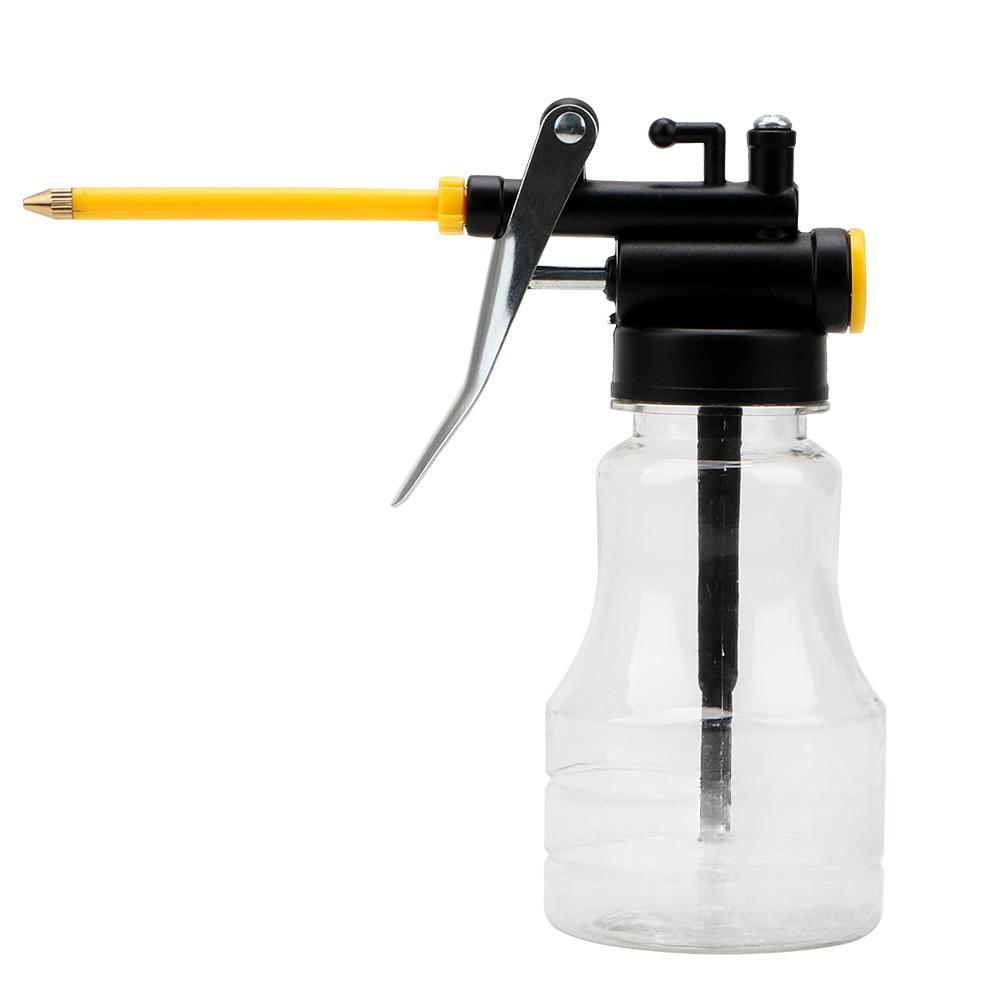 

1 шт. 250 мл. Масленка высокого давления, гибкий пистолет для смазки, масляный насос, канистры для ручных инструментов, смазочный аппарат, прозрачная масляная банка 250ML