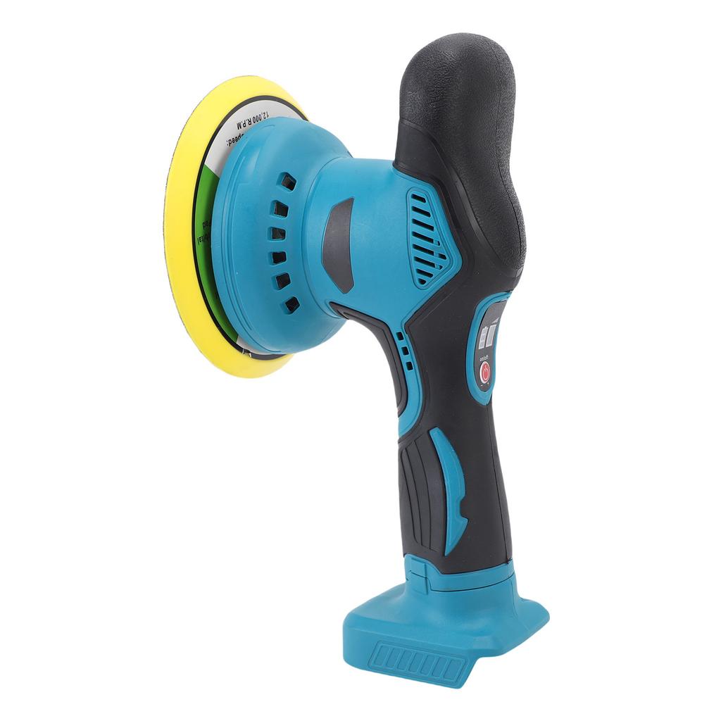 Cordless Buffer Polisher 6 Inch 8 Variable Speeds Maximum 5500RPM LCD Display Battery Powered Orbital Car Polisher