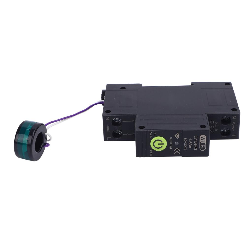 Smart WiFi Circuit Breaker APP Remote Control Metering Switch for Household Appliances 163A