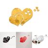 Eye-catching 3d Love Heart Mirror Wall Stickers Decal To Enhance Your Space
